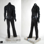 Custom mannequin display for X-2 Lady Deathstrike Costume