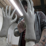 Rodian hand molds
