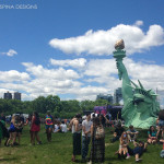 Statue of Liberty photo-op at GovBallNYC