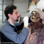 An American Werewolf in London Jack Puppet Movie Prop Restoration