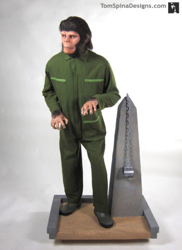 Conquest of the Planet of the Apes display mannequin