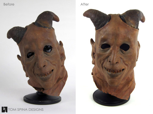 Restoring the original Star Wars Devil cantina alien mask