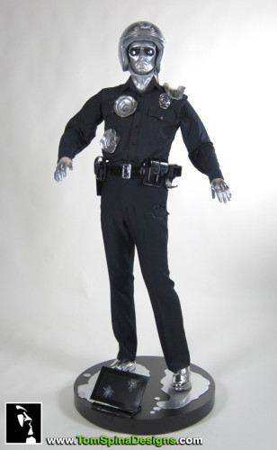 T2 T1000 movie costume from Terminator 2 Judgment Day