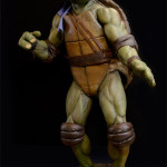 Teenage Mutant Ninja Turtles costume restoration and lifesized custom mannequin