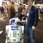 R2-D2 star wars movie prop replica statue