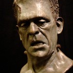 Bronze life sized Frankenstein