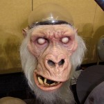 Life sized gorilla latex bust for sale