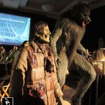 American werewolf in London statue
