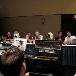 Star Wars movie props and costume discussion panel