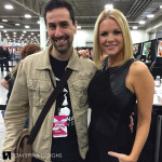 Tom Spina and Carrie Keagan at Fanx16