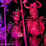 life sized skeleton knight statues