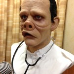 Twilight zone realistic bust sculpture