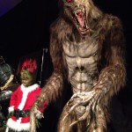 werewolf statue Grinch realistic sculpture