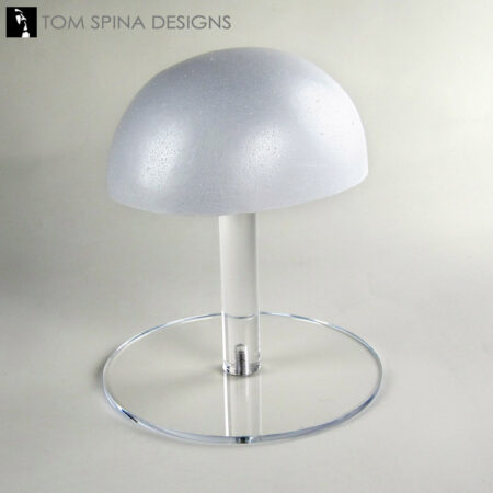 display hat stand for hats, movie props and military or sports helmets