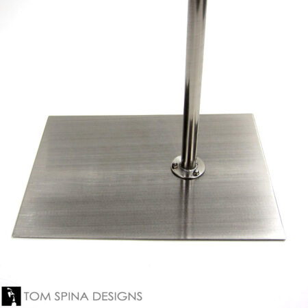 stainless steel metal display base