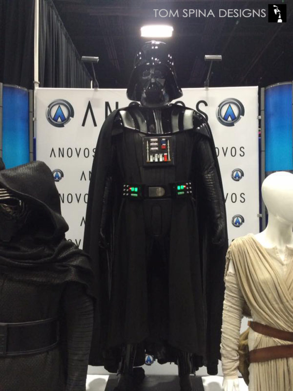 custom extra large mannequin for Darth Vader costume