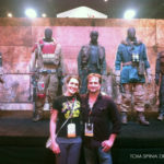 San Diego Comic Con Star Wars Rogue One movie costumes on custom mannequins