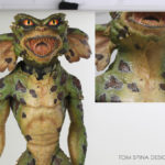 hand painted hand sculpted replica elements to complete Gremlins puppet