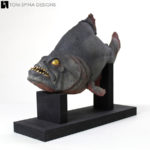 screen used movie prop fish from Piranha 1978