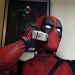Deadpool movie costume custom mannequin