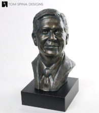bronze bust retirement gift
