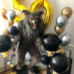life sized custom werewolf statue