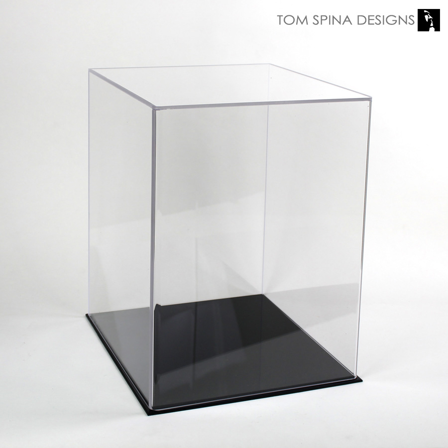Large Acrylic Display Box Collectible Display Case Clear Store Display 10"x10x10