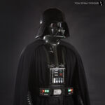 Darth Vader life-sized mannequin display