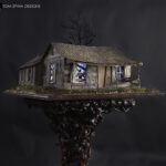 Evil Dead II Cabin Model Restoration and Display
