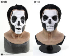 custom display for for a silicone mask