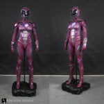 Pink Power Ranger costume display