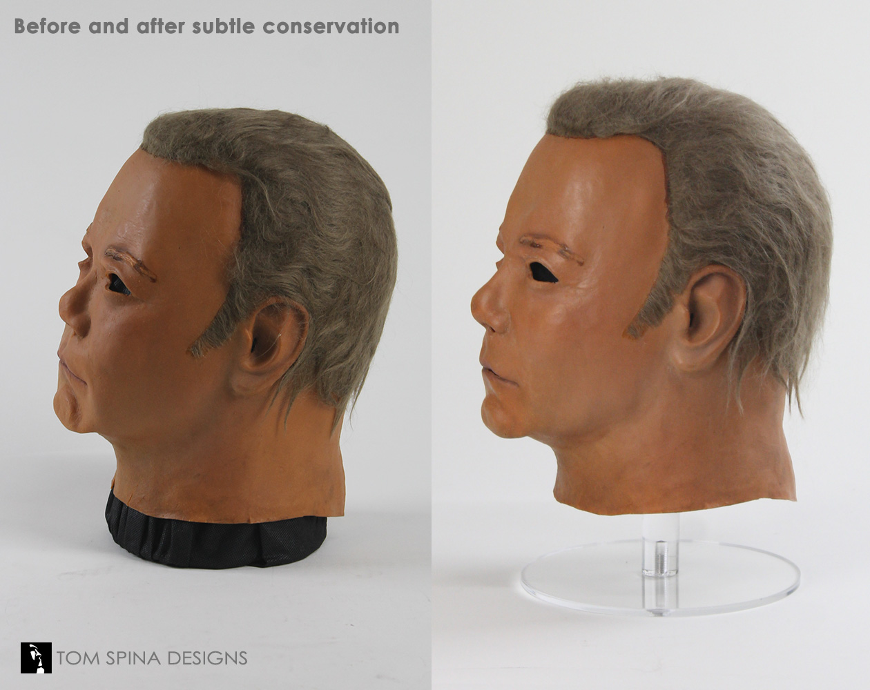 Limited Sandet Regeringsforordning 1975 Shatner Captain Kirk Mask Conservation - Tom Spina Designs » Tom Spina  Designs