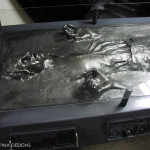 Star Wars Han Solo Carbonite Desk close up