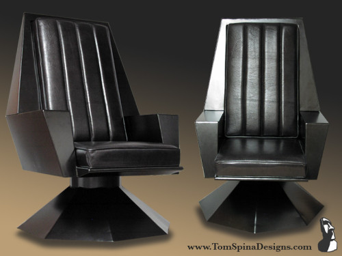galactic throne metal chair movie themed furniture for home theater or office