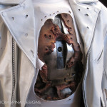 Terminator 2 endo Chest Piece Custom Mannequin Display