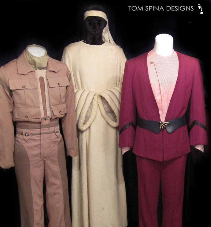Custom mannequin for Star Trek movie costumes display Kirk Spock McCoy