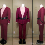 William Shatner Kirk costume on custom mannequin