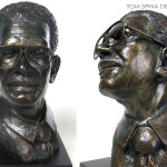 maker of bronze art bust sculpture from photos