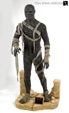The Mummy movie costume 1999 Brendan Frasier custom mannequin