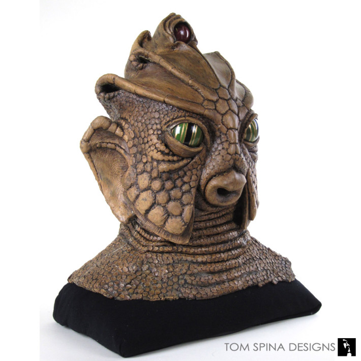 Dragonslayer Vermithrax Head Restoration & Display » Tom Spina Designs