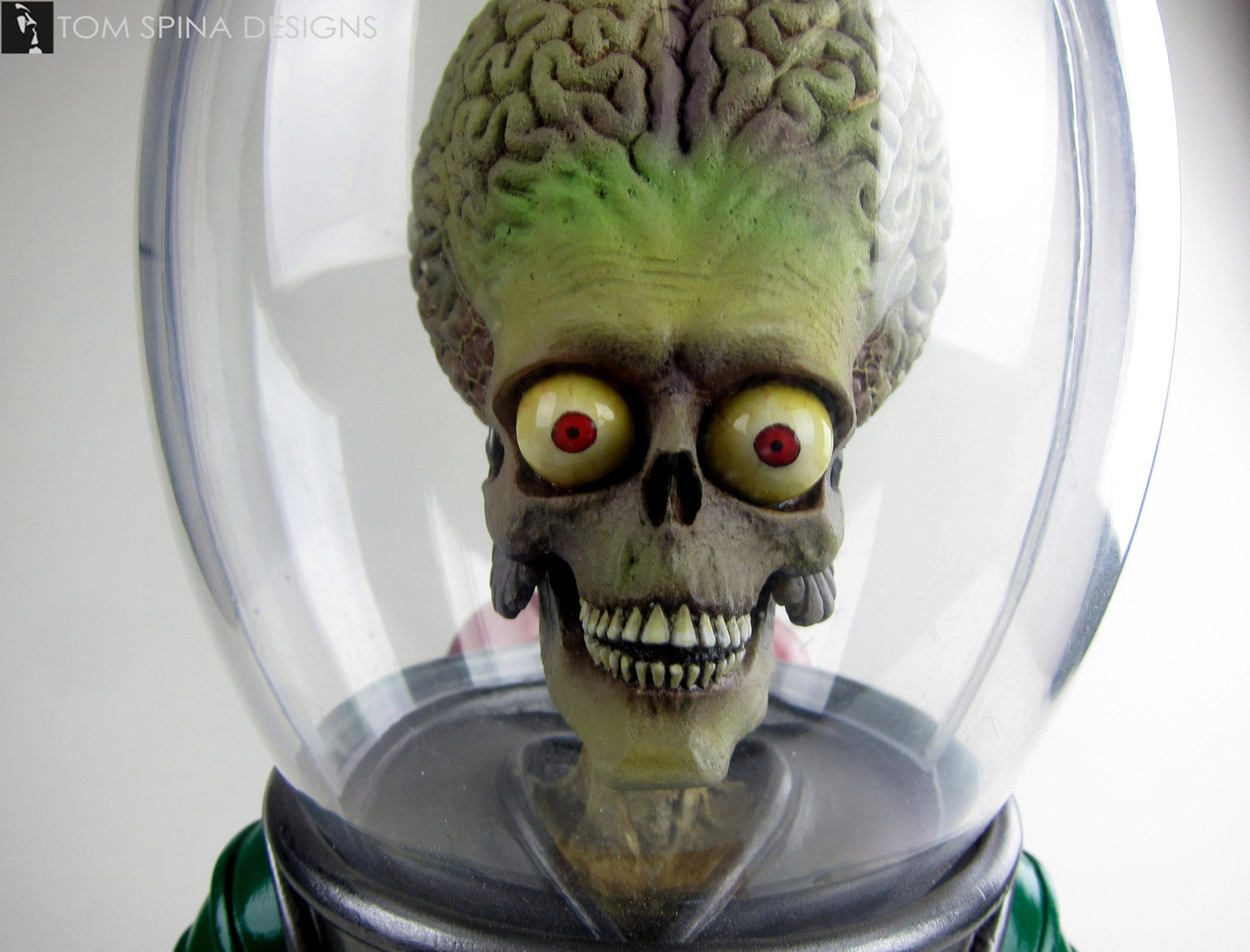 Tim Burton mars attacks alien movie prop stop motion