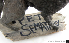 Stephen King pet sematary prop sign from the movie