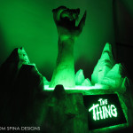 vintage latex The Thing From Another World prop hand