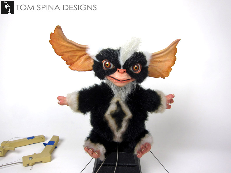 Mohawk Mogwai Puppet - Gremlins 2 Movie Prop Restoration » Tom Spina Designs