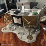 custom themed space desk