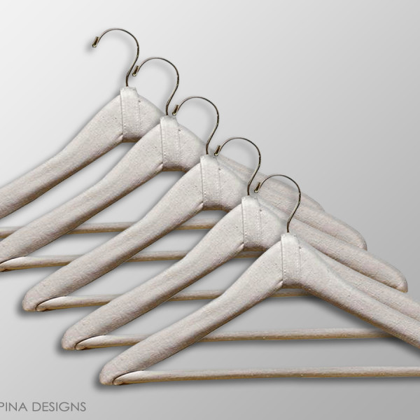 padded suit hangers for costume and dress storage