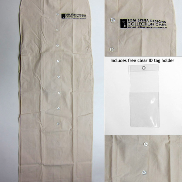 archival garment bag cotton muslin costume hanger bag