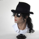 lifesized Michael Jackson wax figure head