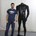 giant David Prowse measurements mannequin