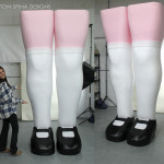 Alice in Wonderland Props - foam legs for party
